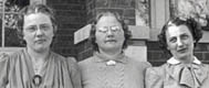 Selma, Hulda, Marie, in GI