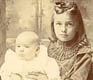 Frieda and baby Bill, 1905
