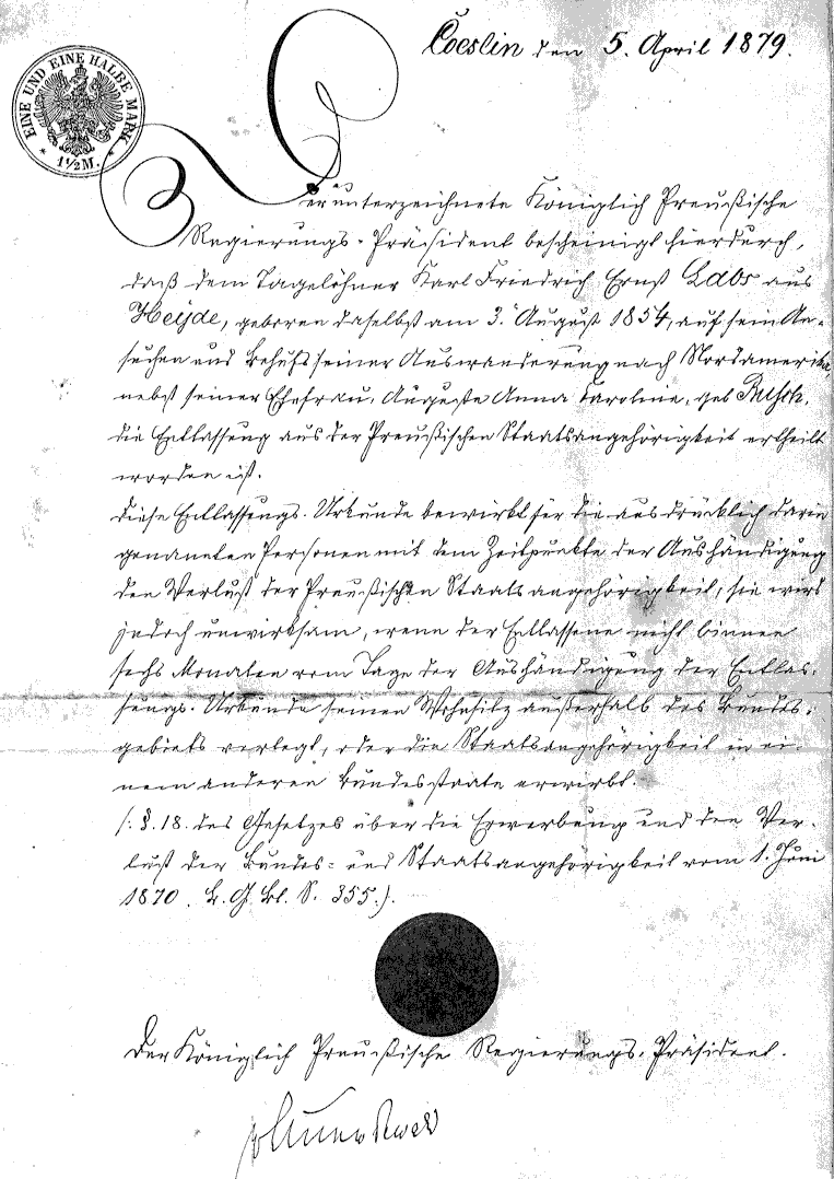 Emigration Permission