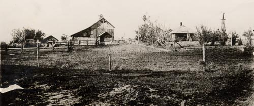 Sod House Built by Fred Labs