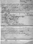 Letter to the Wiehnachtsmann (Santa) from Marie and Selma, 1918