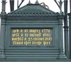Memorial to Queen Louise