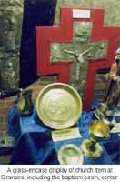 Baptismal basin from 