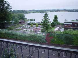 View from our hotel