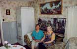 Inside the house once owned by Carl M&uuml;ller
