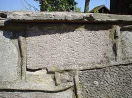 Churchyard wall